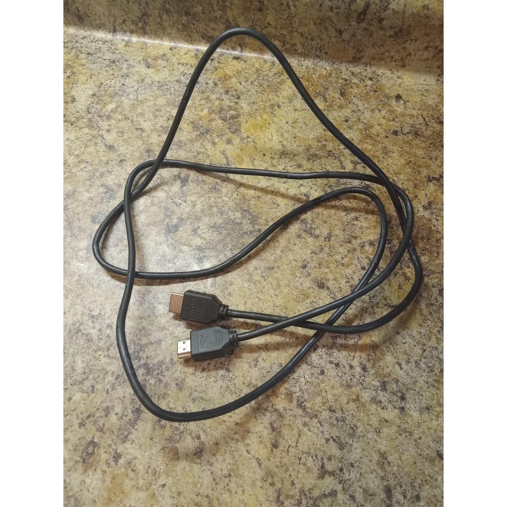 Unbranded High Speed HDMI Cable Male to Male Black 6ft Audio Video Cord